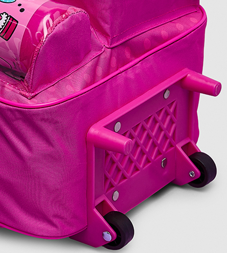 R&B  Trolley Backpack Set - Pink Trolley Backpack Set