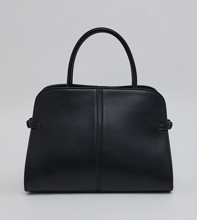R&B  Satchel Bags - BLACK Satchel Bags