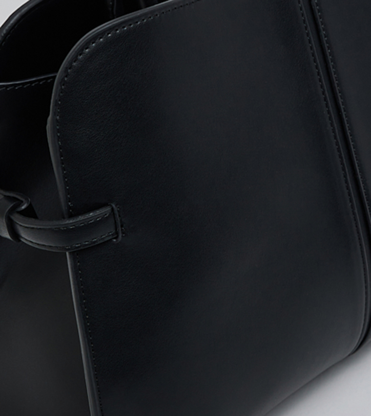 R&B  Satchel Bags - BLACK Satchel Bags
