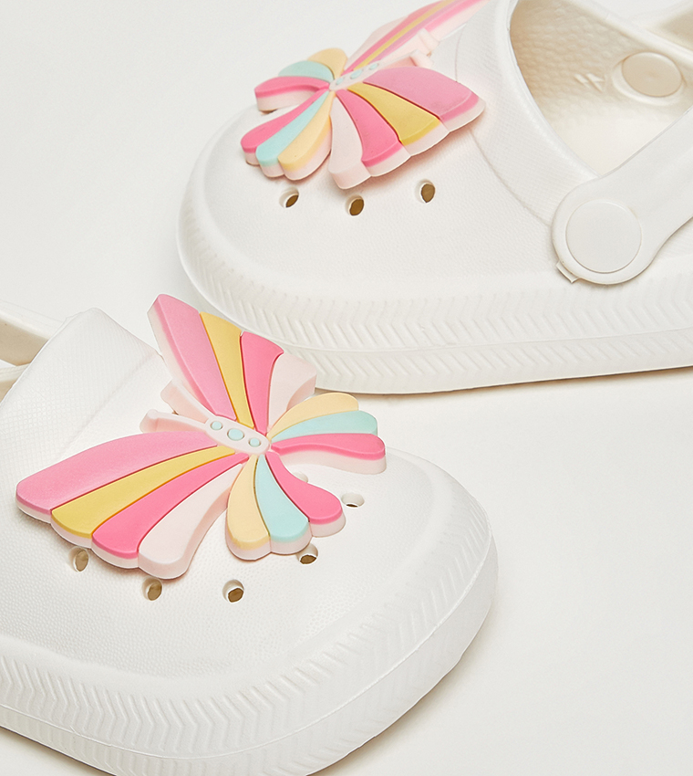 R&B  Clogs - Ivory clogs