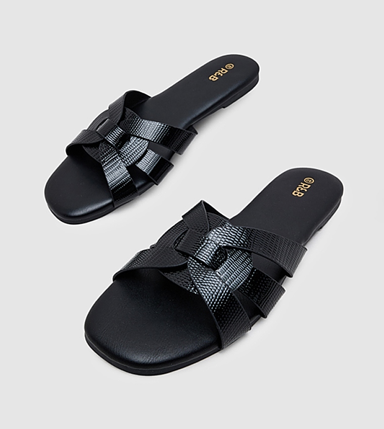 Open Toe Flat Sandals