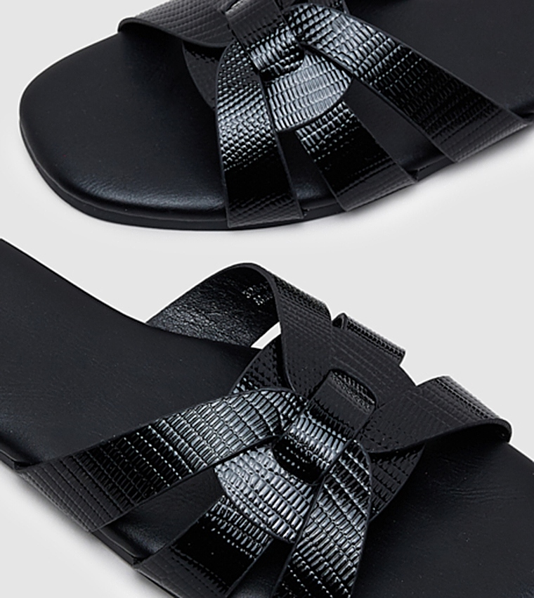 Open Toe Flat Sandals