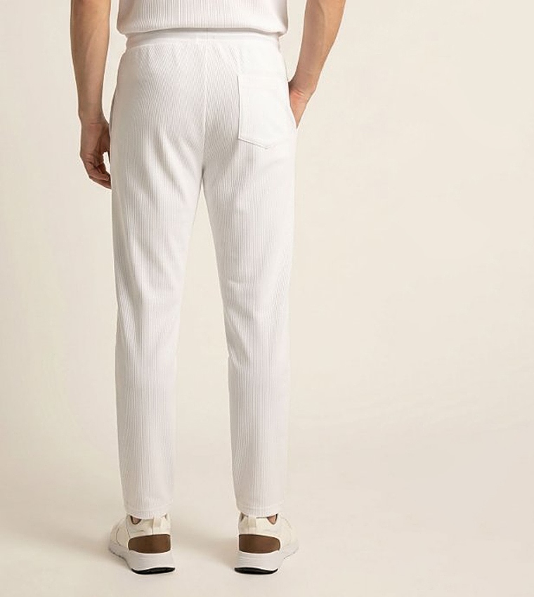 R&B  Casual Pants - White Casual Pants