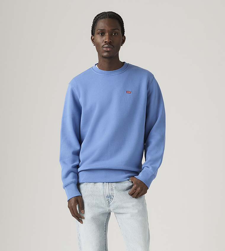 Logo Detail Crew Neck Sweatshirt