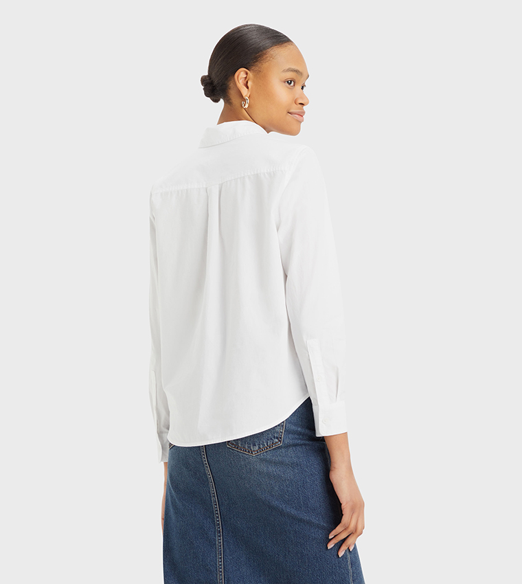 Logo Detail Long Sleeves Shirt