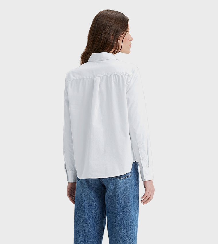 Logo Detail Long Sleeves Shirt