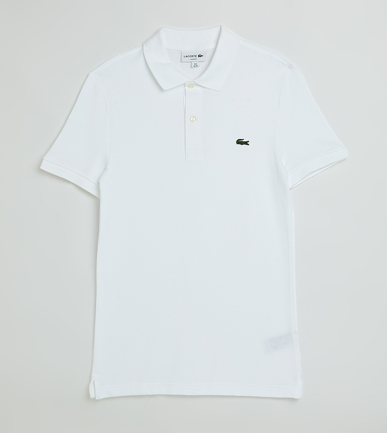 Logo Detail Short Sleeves Polo T-Shirt