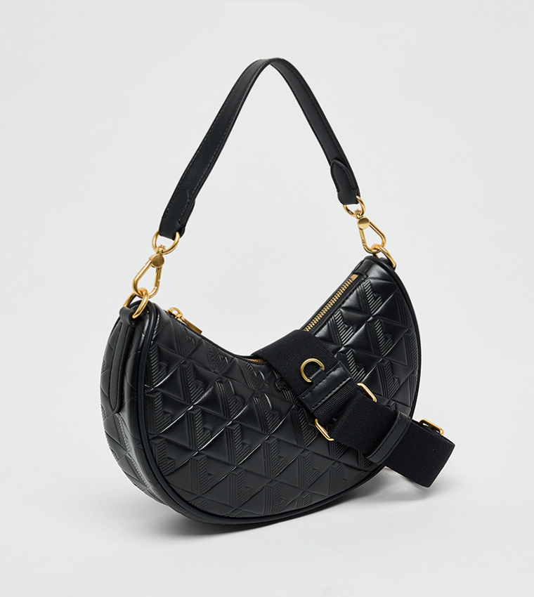 Textured Shoulder Bag