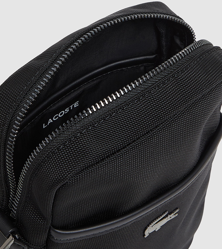 لاكوست  حقائب خصر - أسود Cross Body & Sling Bags