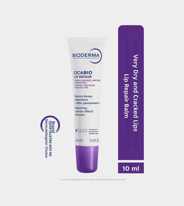 Cicabio Lip Repair Very Dry and Chapped Lip Repair Cream - Shea Butter, 10ml