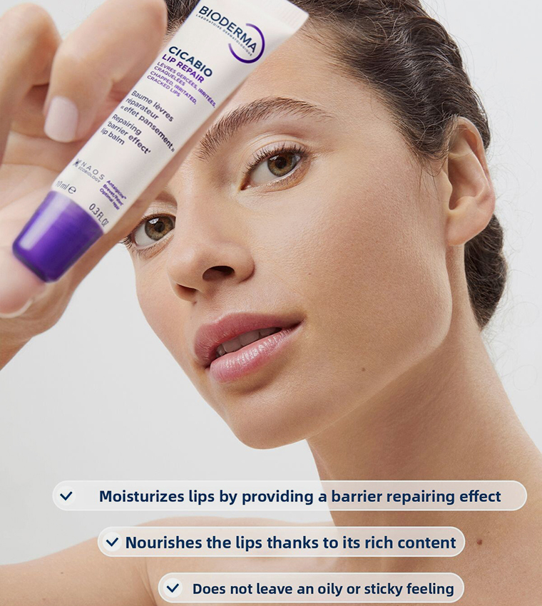 Cicabio Lip Repair Very Dry and Chapped Lip Repair Cream - Shea Butter, 10ml