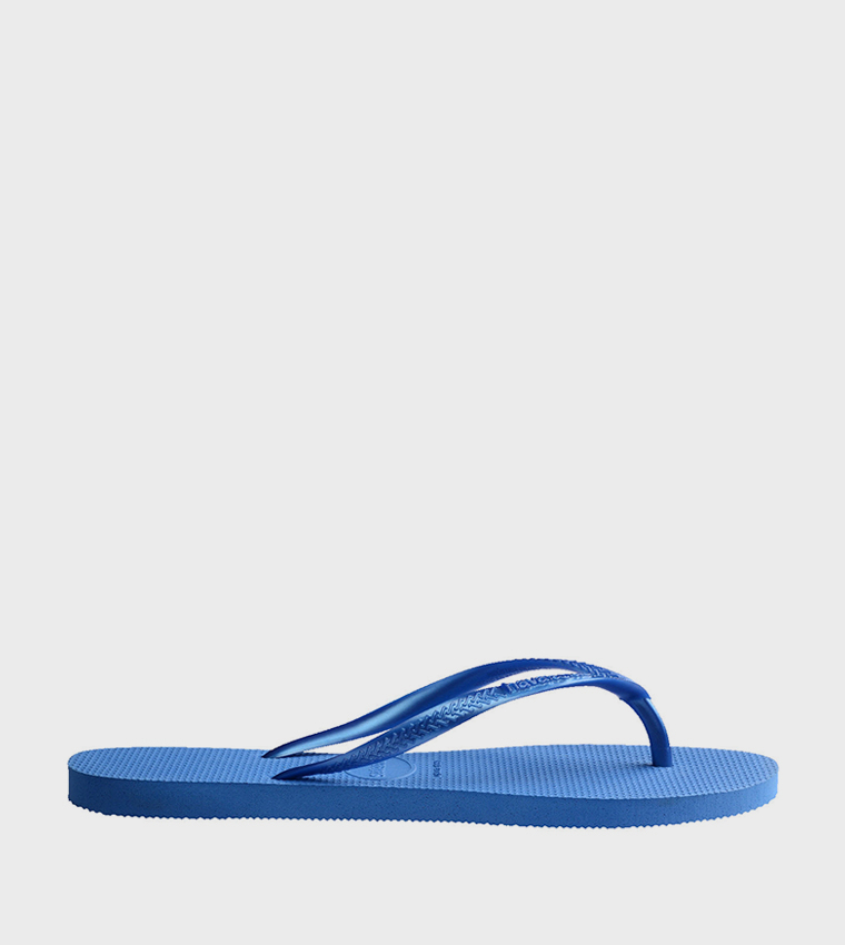 Slim Textured Flip-Flops
