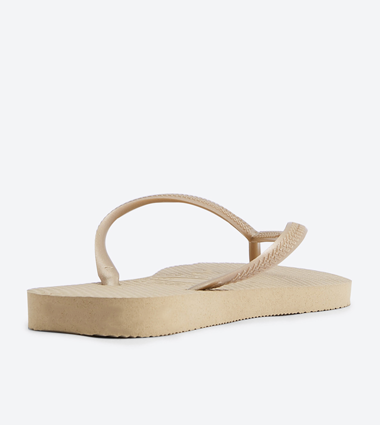 Open Toe Flip Flops