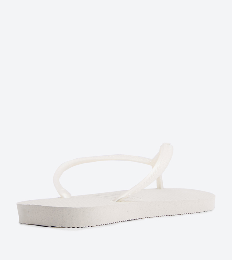 Open Toe Slim Flip-Flops