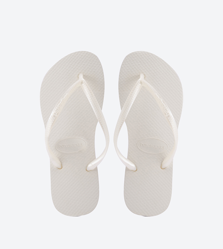 Open Toe Slim Flip-Flops