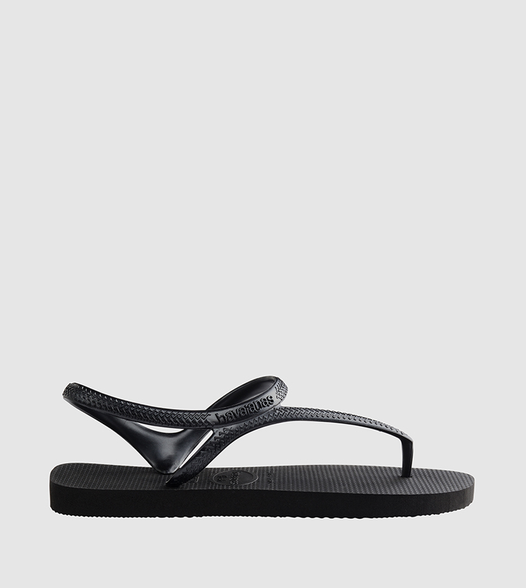 Havaianas  Flip-Flops - Black Flat Sandals