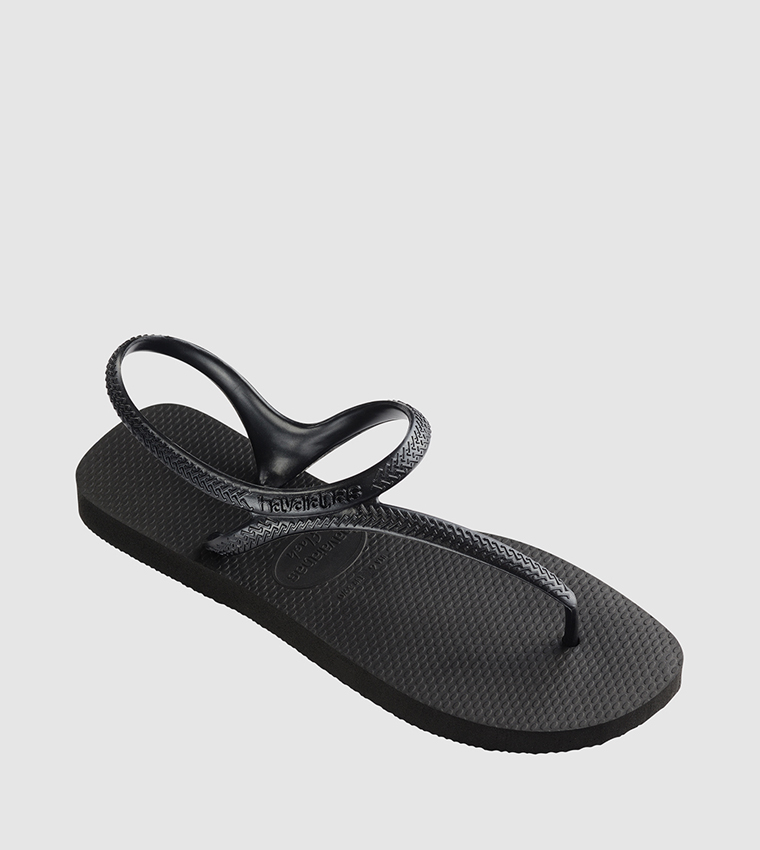 Havaianas  Flip-Flops - Black Flat Sandals