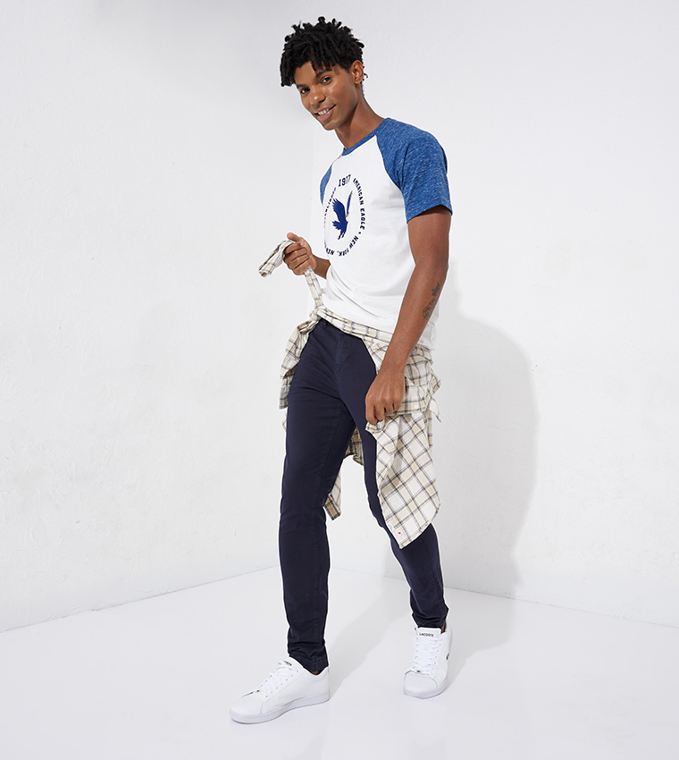 Flex Solid Skinny Fit Chino Pants