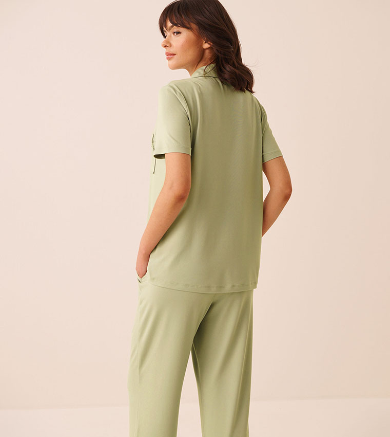 Super Soft Button-Down Sleep Shirt