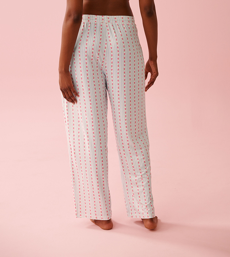 بنطلون بيجاما ناعم جداً بطبعة 