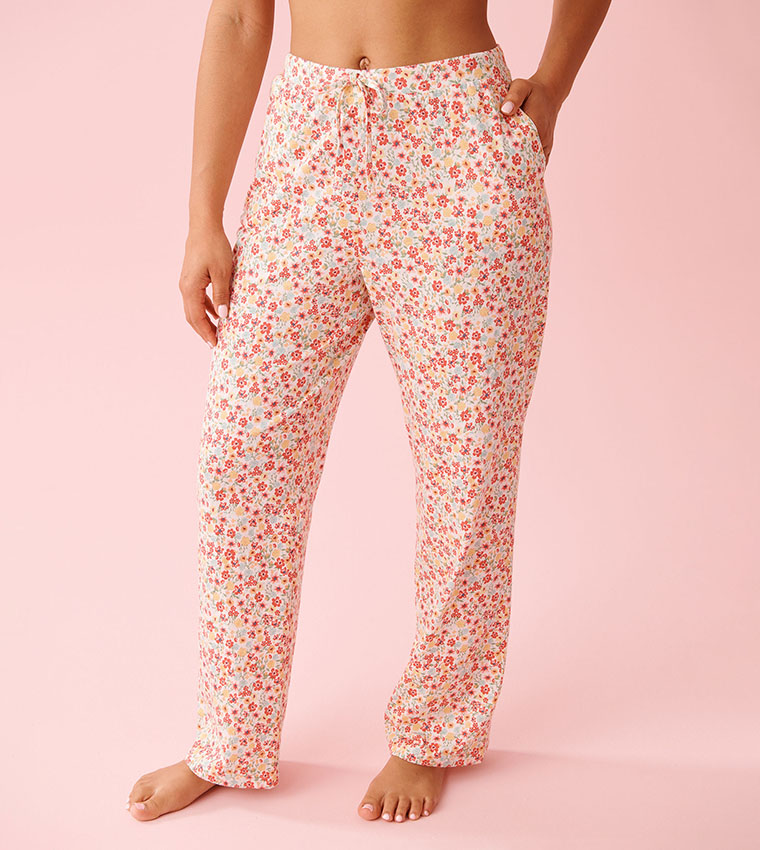 Floral Print Cotton Pyjama Pants