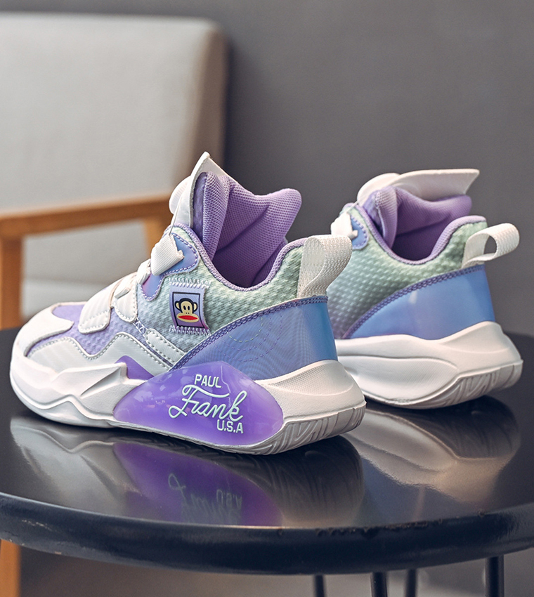 Printed Round Toe Sneakers