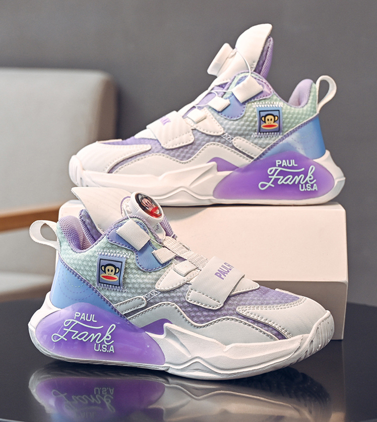 Printed Round Toe Sneakers