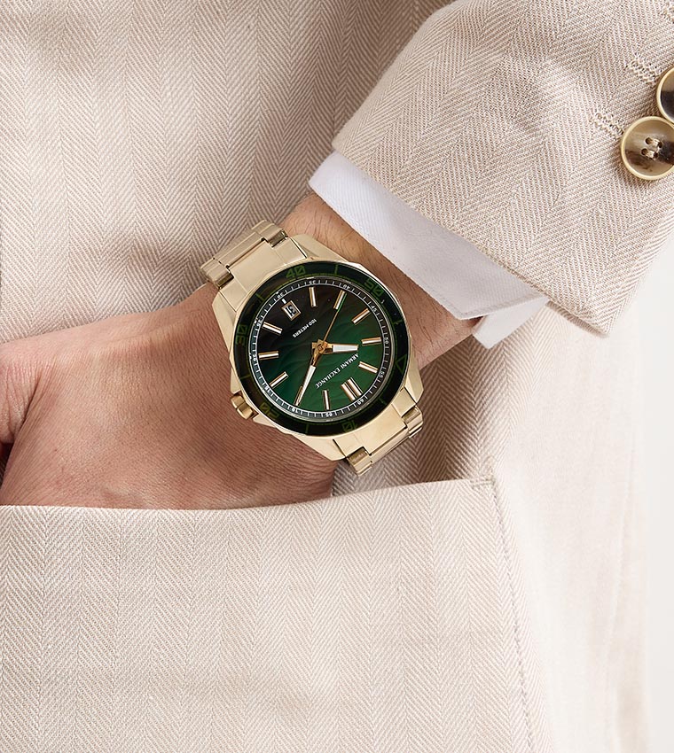 Spencer Green Dial Stainless Steel Watch