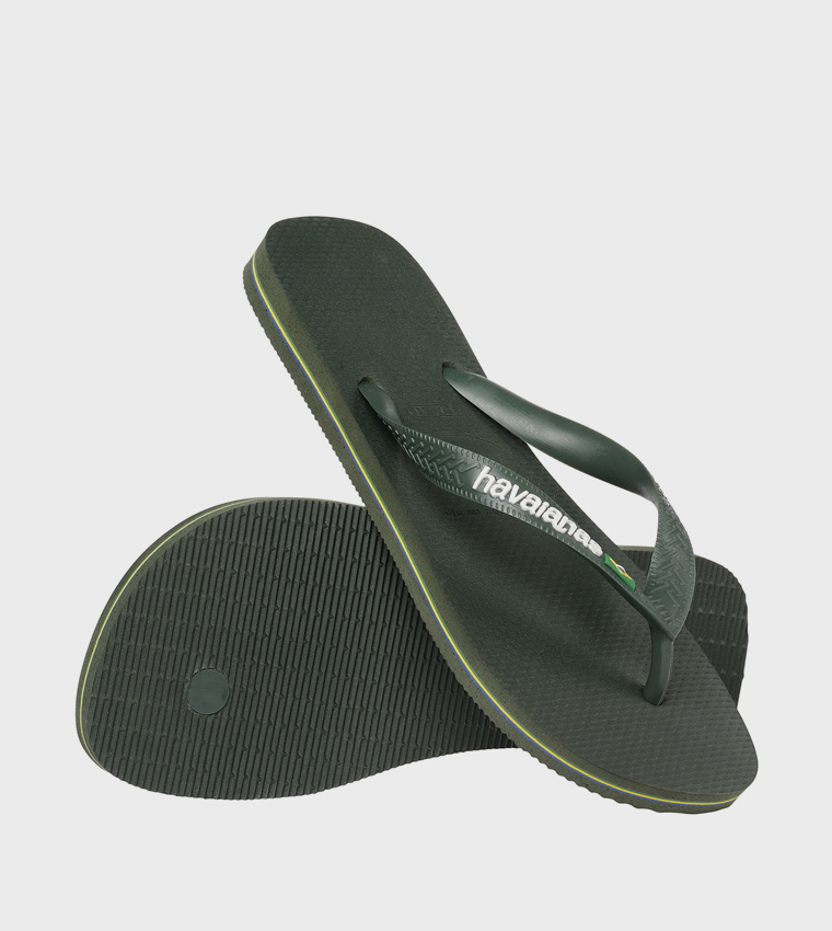 Brasil Logo Flip-Flops