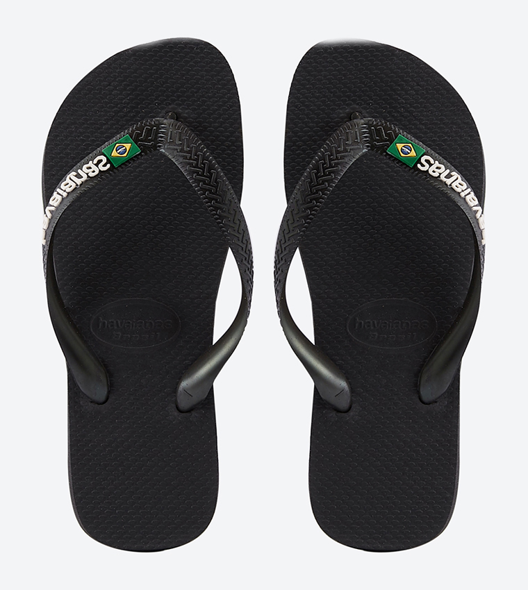 Brasil Logo Flip Flops