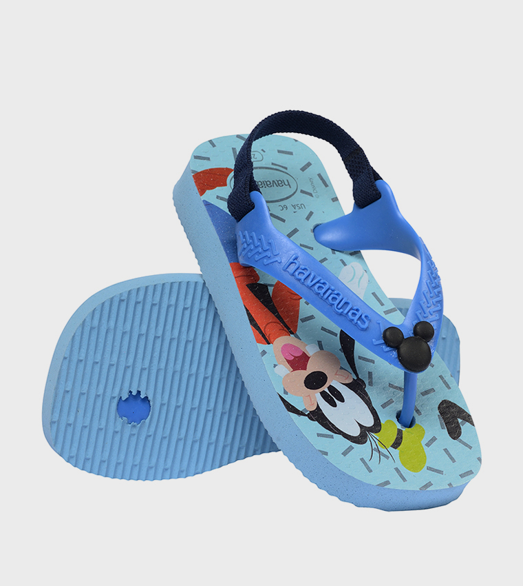 Disney Classics Printed Slingback Flip-Flops