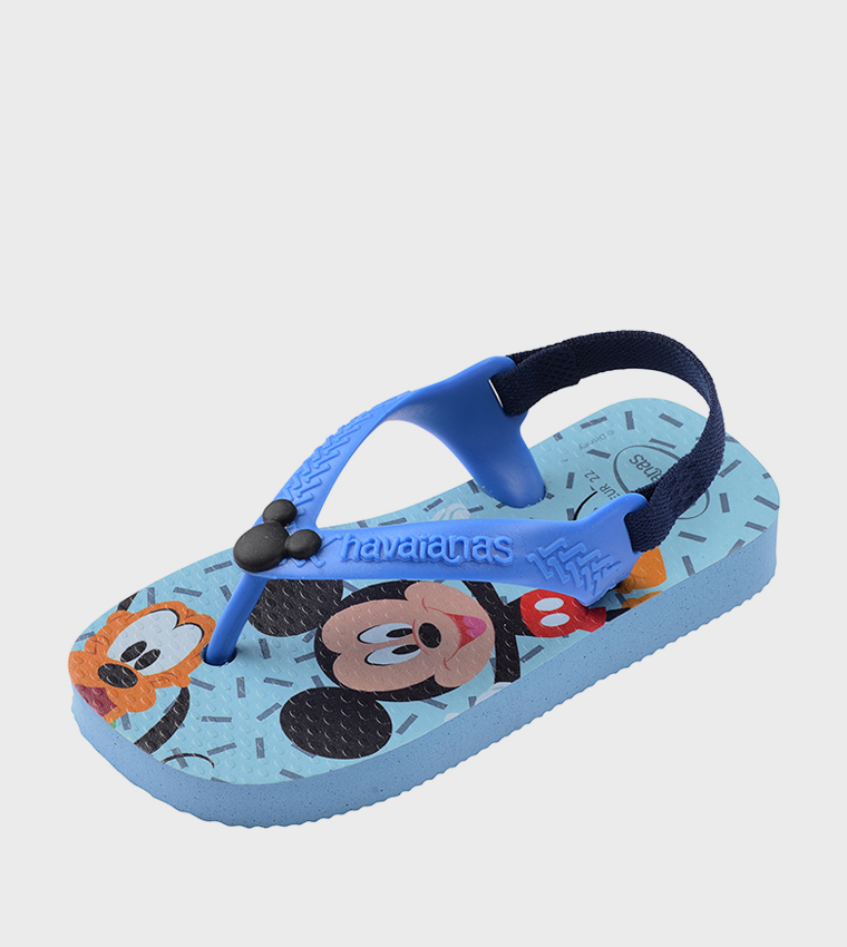 Disney Classics Printed Slingback Flip-Flops