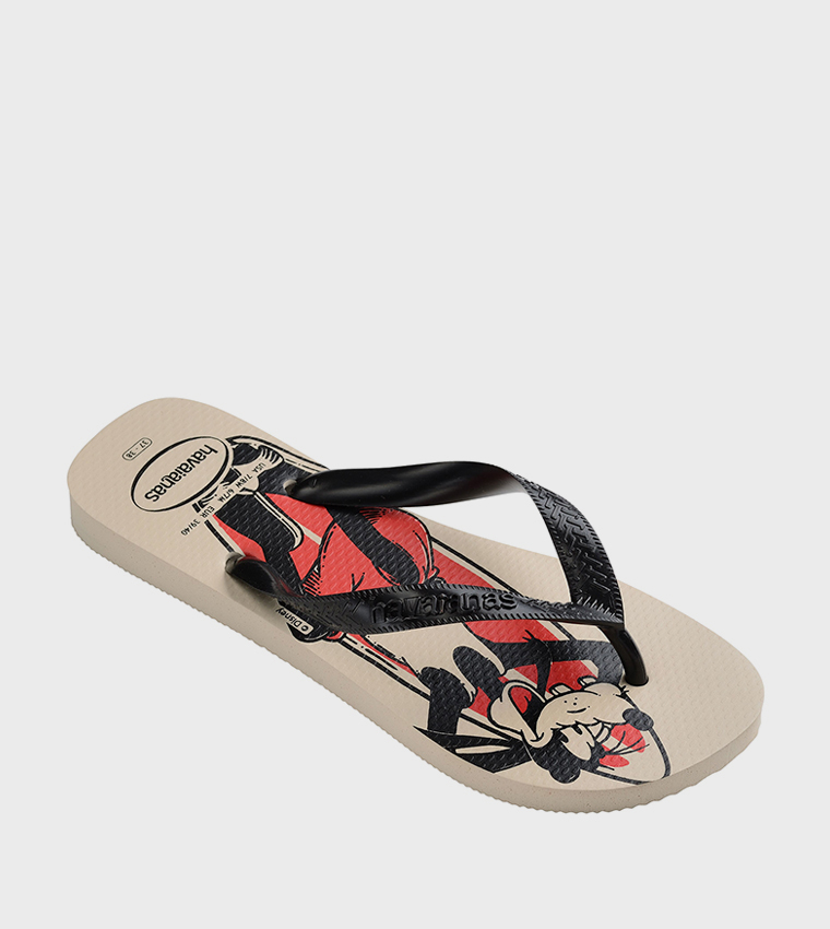 Top Disney Printed Thong-Strap Flip-Flops