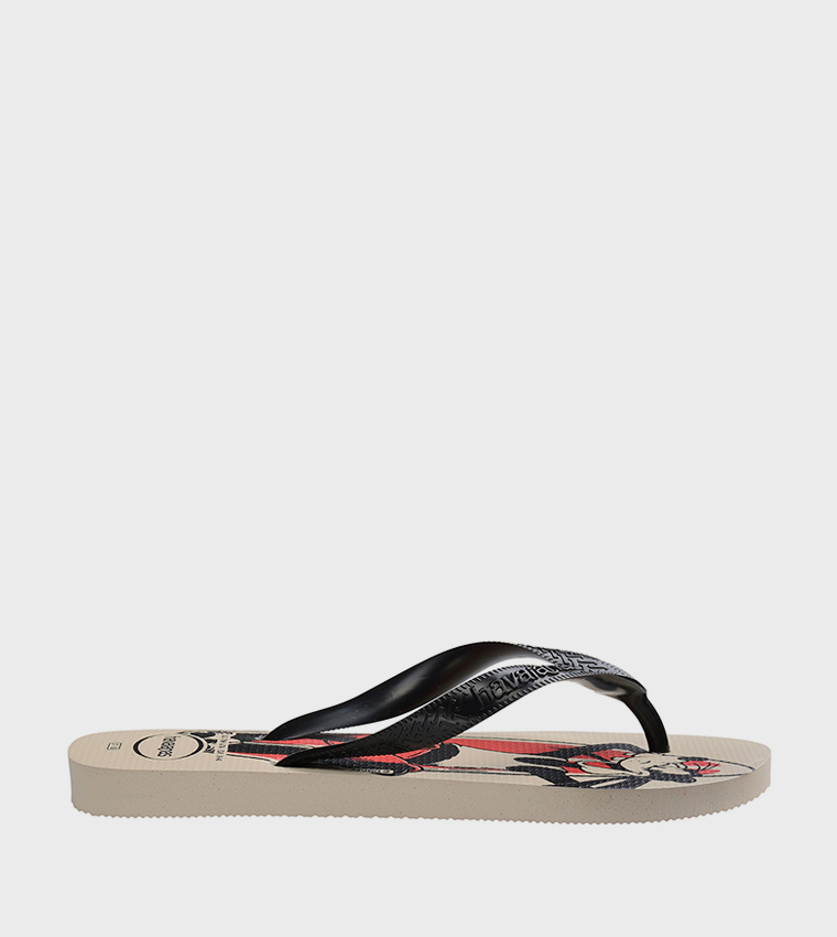 Top Disney Printed Thong-Strap Flip-Flops