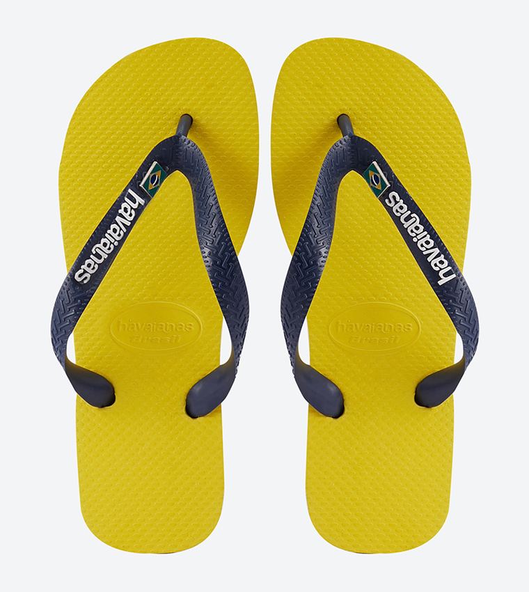Open Toe Brasil Layers Flip Flops