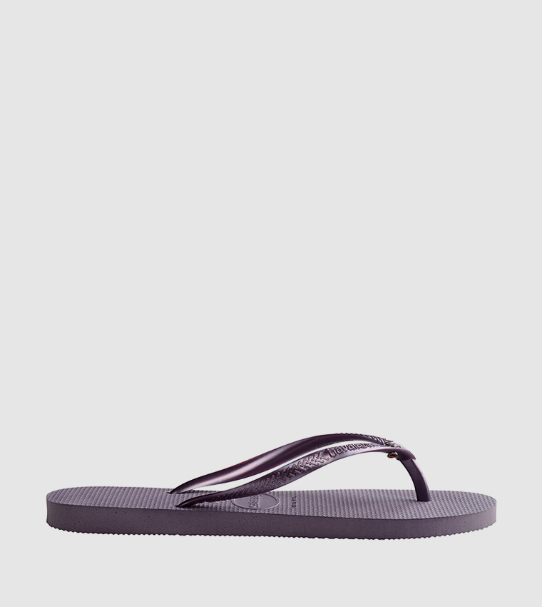 Crystal Embellished Flip-Flops