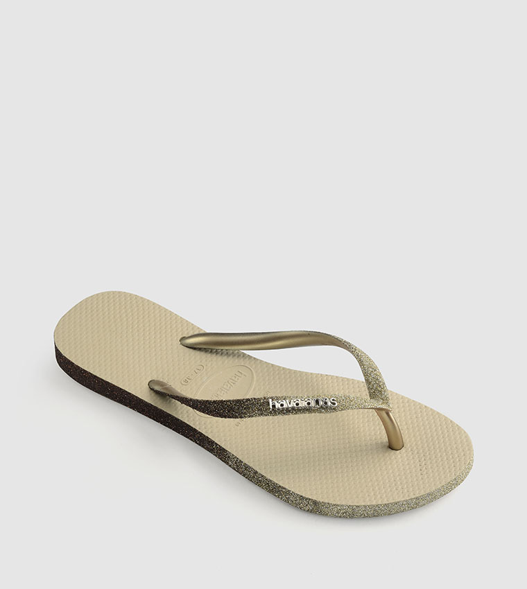 Slim Sparkle Flip Flops