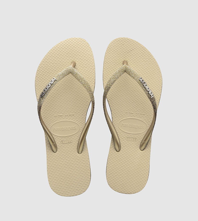 Slim Sparkle Flip Flops