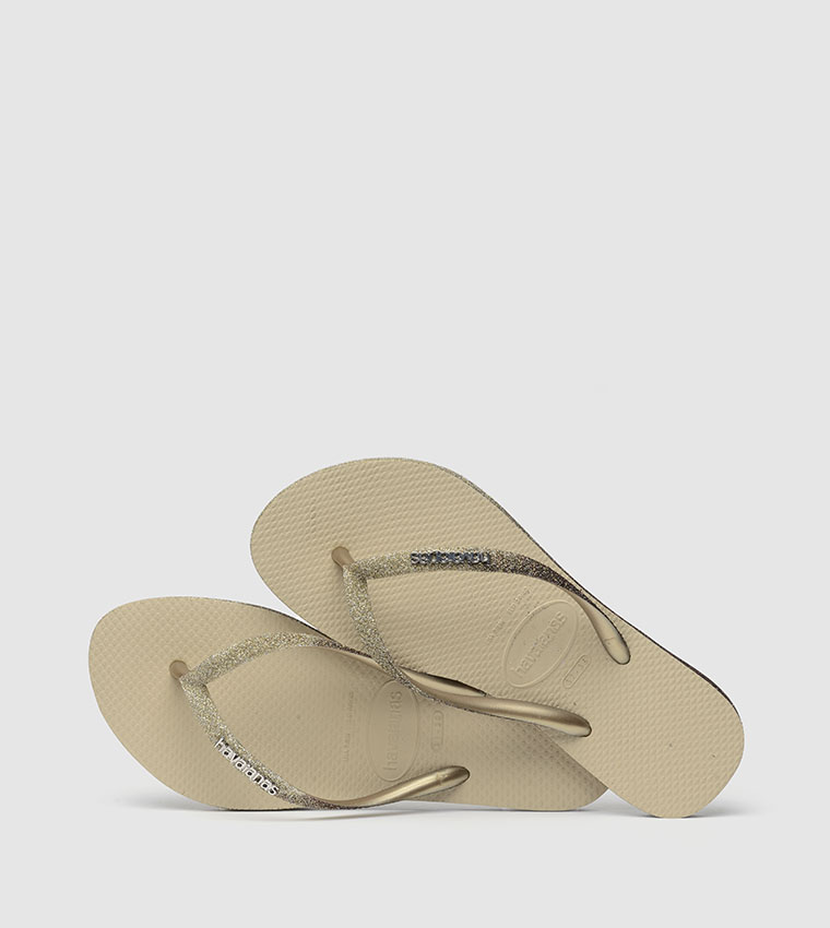 Slim Sparkle Flip Flops