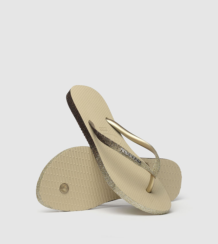 Slim Sparkle Flip Flops