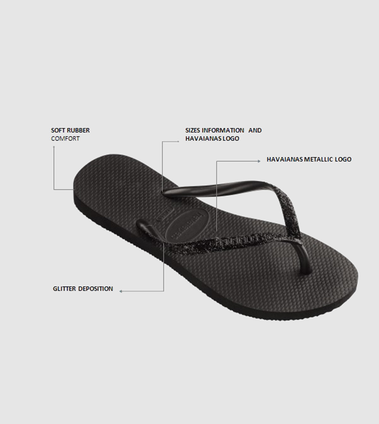 هافاياناز  فليب فلوب - أسود Flip Flop