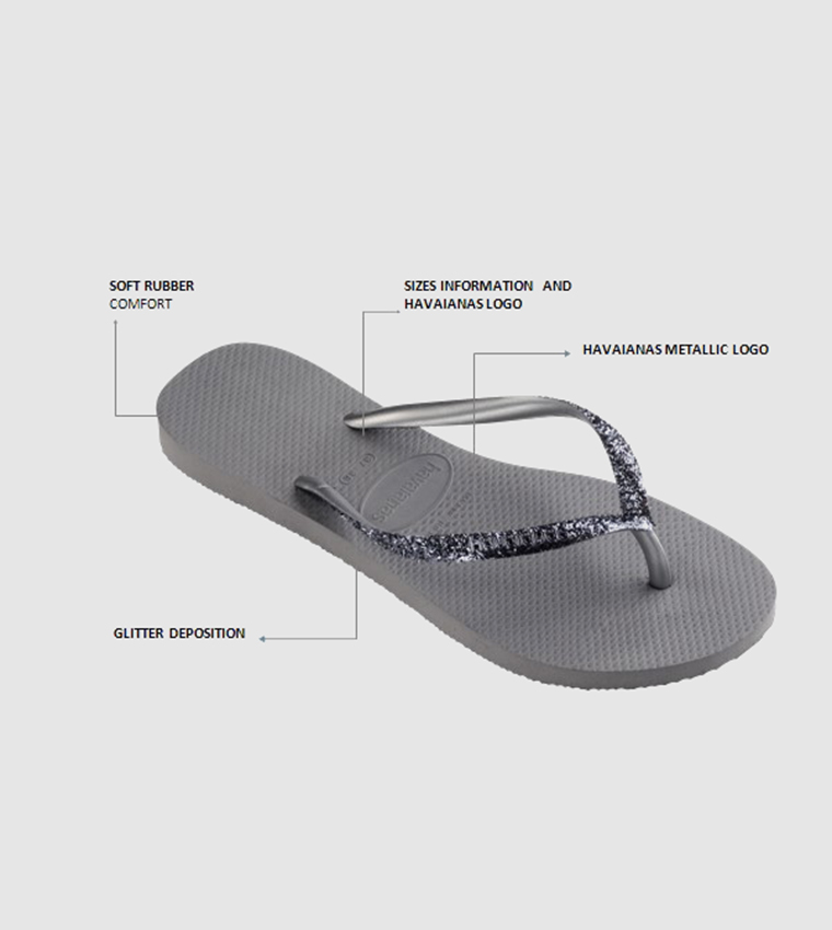 هافاياناز  فليب فلوب - رمادي Flip Flop