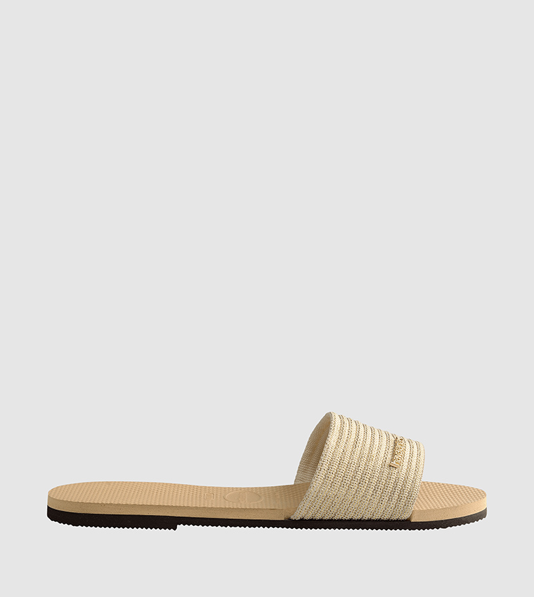 You Malta Metallic Flip Flops