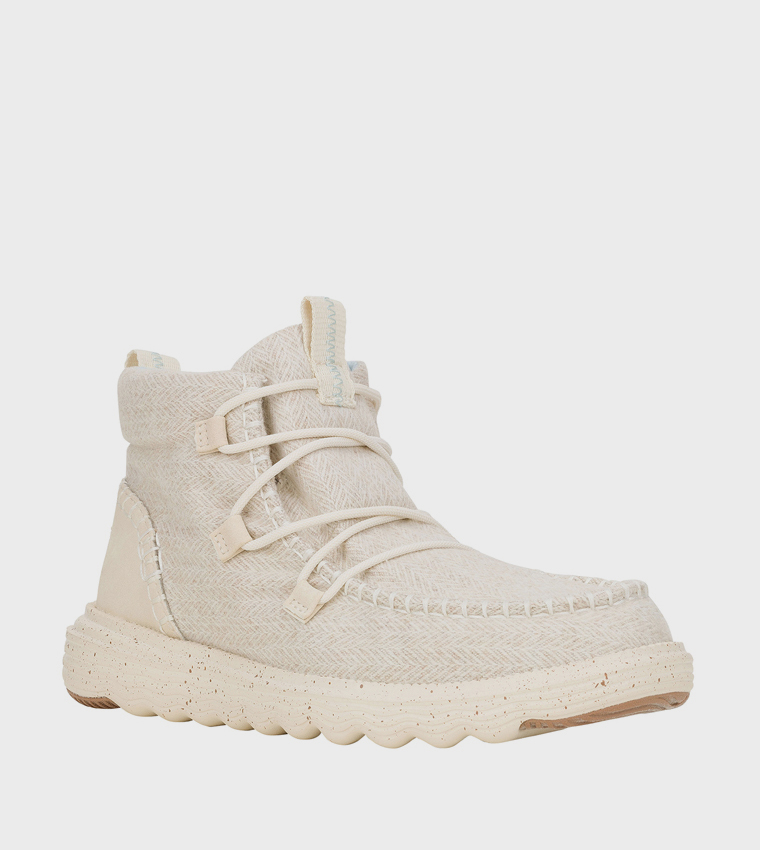 هاي دود  أحذية الكاحل - بيج Ankle length Boots