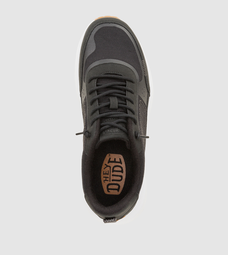 HEY DUDE  Low Top - Black Low Top