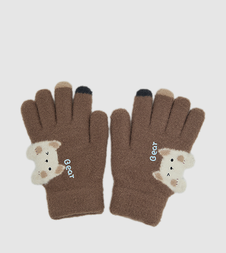 Patterned Winter Gloves