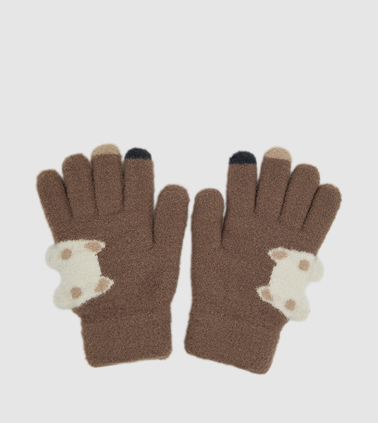 Patterned Winter Gloves