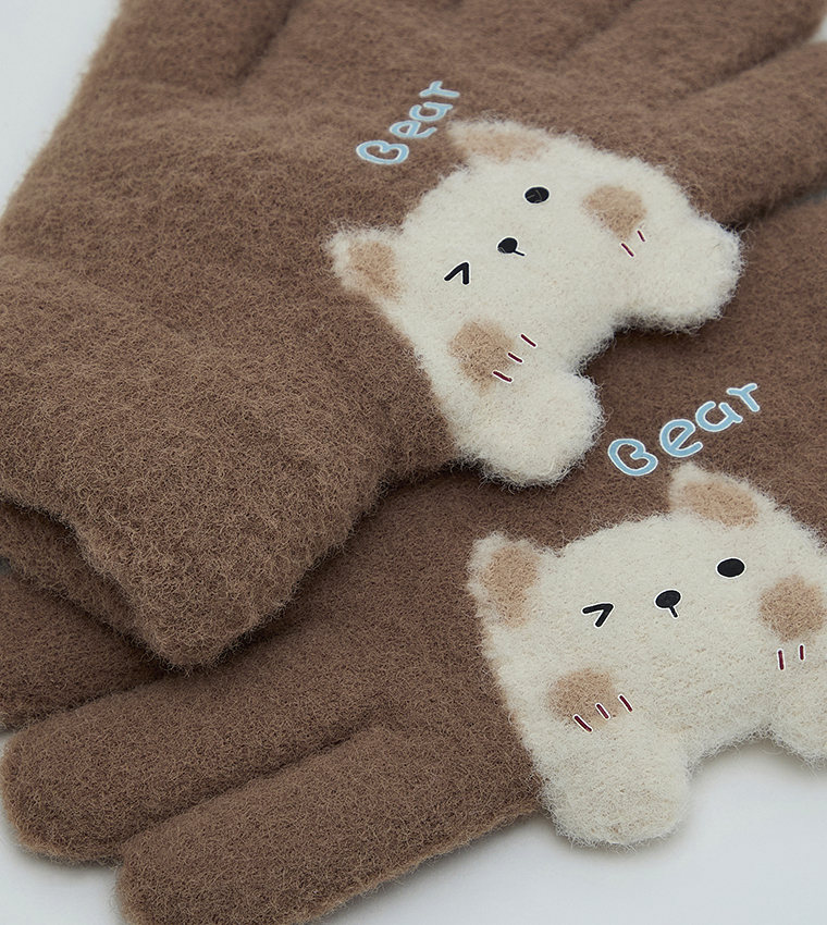 Patterned Winter Gloves