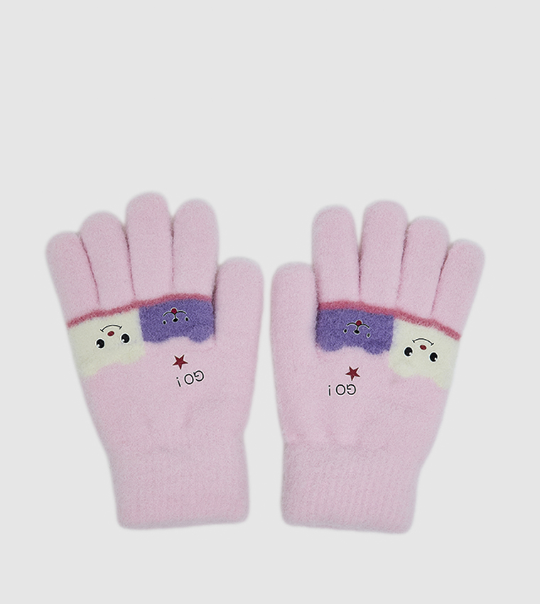 Patterned Winter Gloves