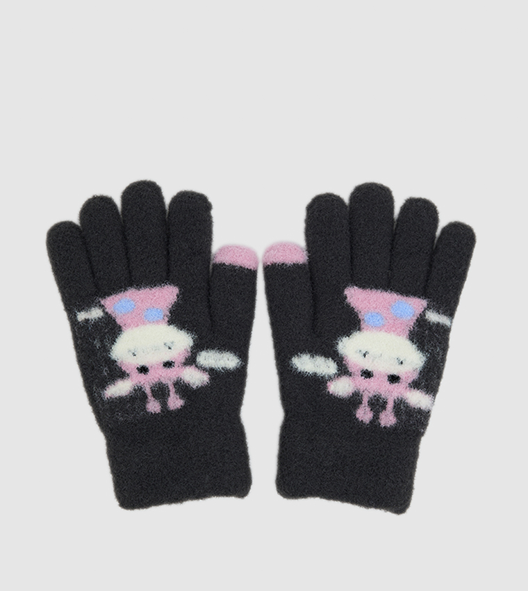 Patterned Winter Gloves
